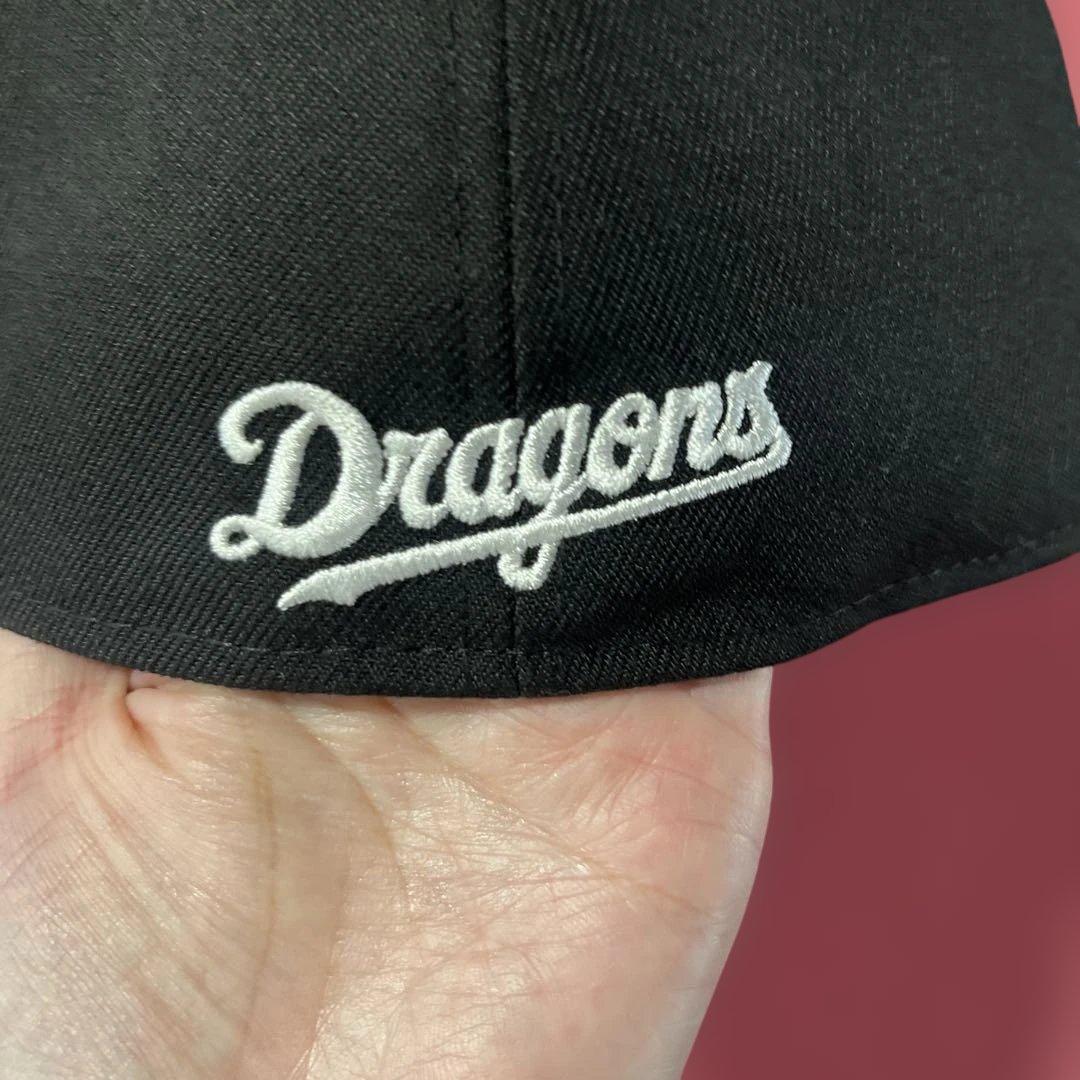 New Era 中日ドラゴンズ 59FIFTY ブラック キャップ - メルカリ