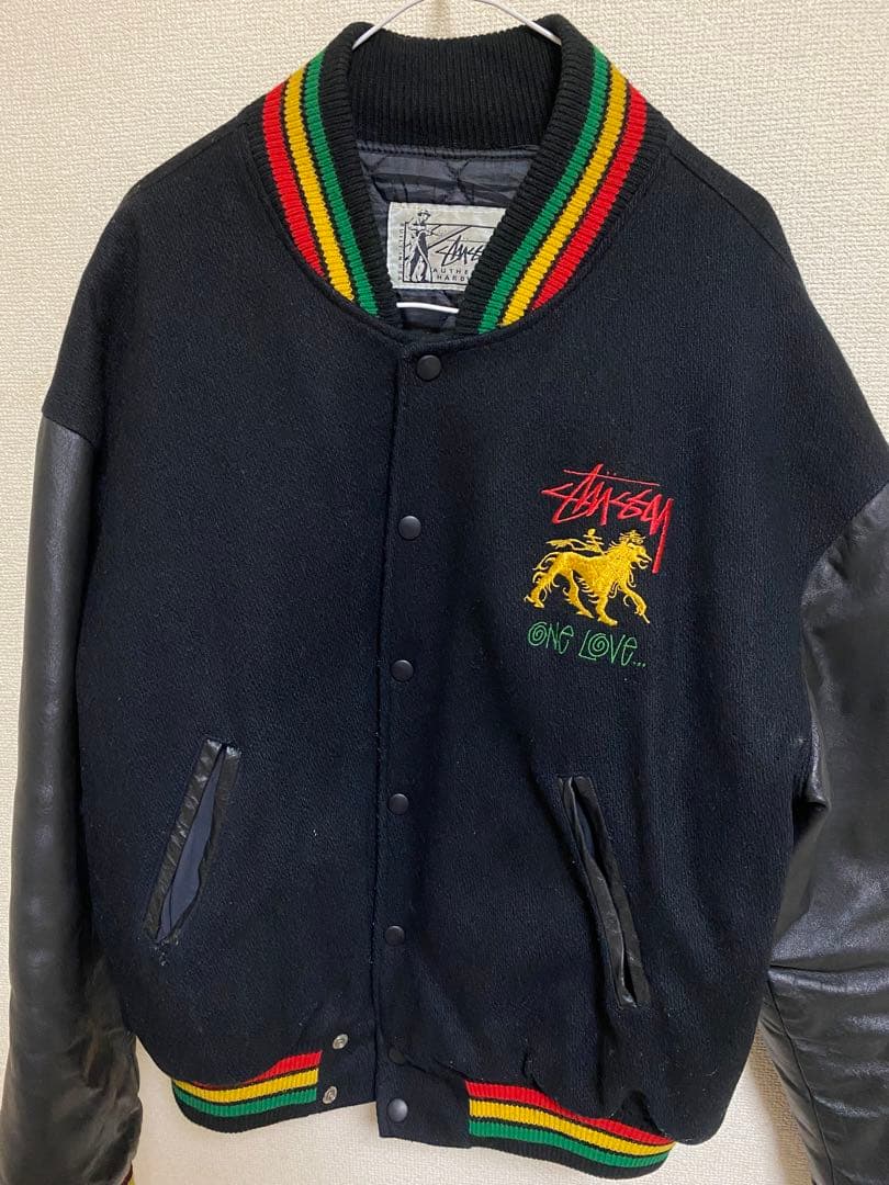 80s old stussy ラスタ スタジャン オルードステューシー - メルカリ