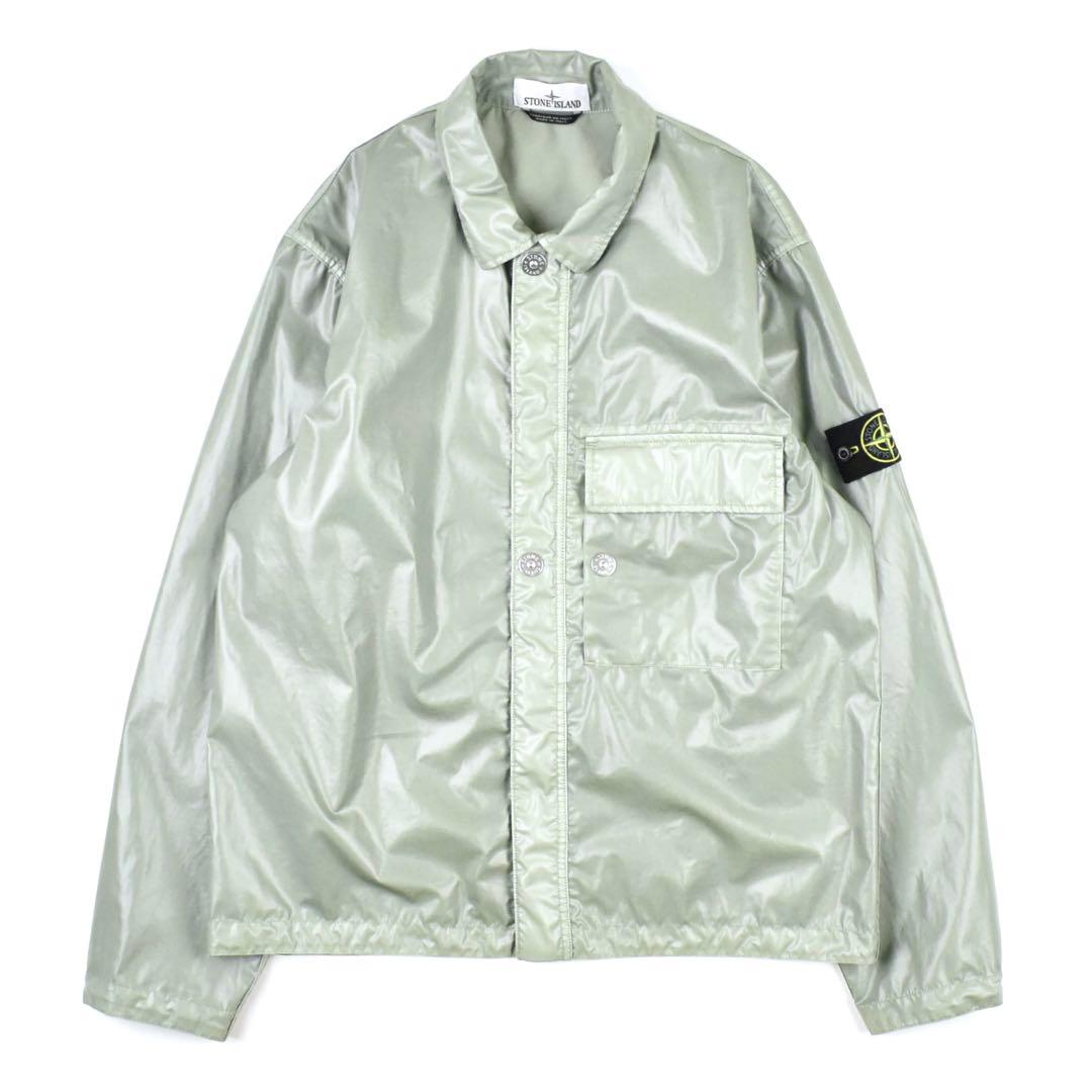ジャケット・アウター STONE  MUSSOLA GOMMATA-TC JACKET Stone Island Men's Mussola Gommata-TC Short Parka Jacket in Black