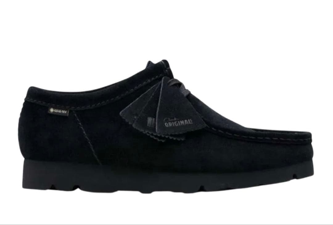 a*c様 CLARKS WallabeeGTX GORE-TEX BLACK Mens Wallabee Gore-Tex Black/Black Leather | Clarks