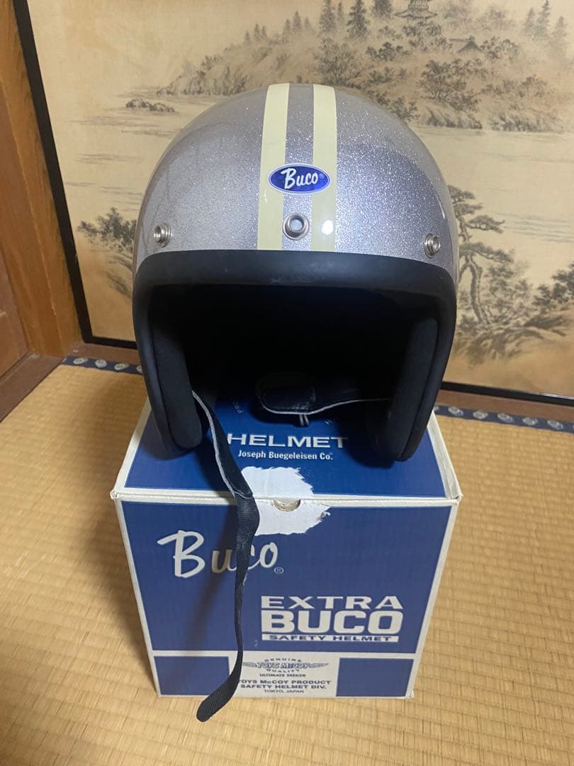 Buco EXTRA BUCO HELMET シルバー　XL Buco エクストラブコ ヘルメット グレイトフルデッドモデル シルバー