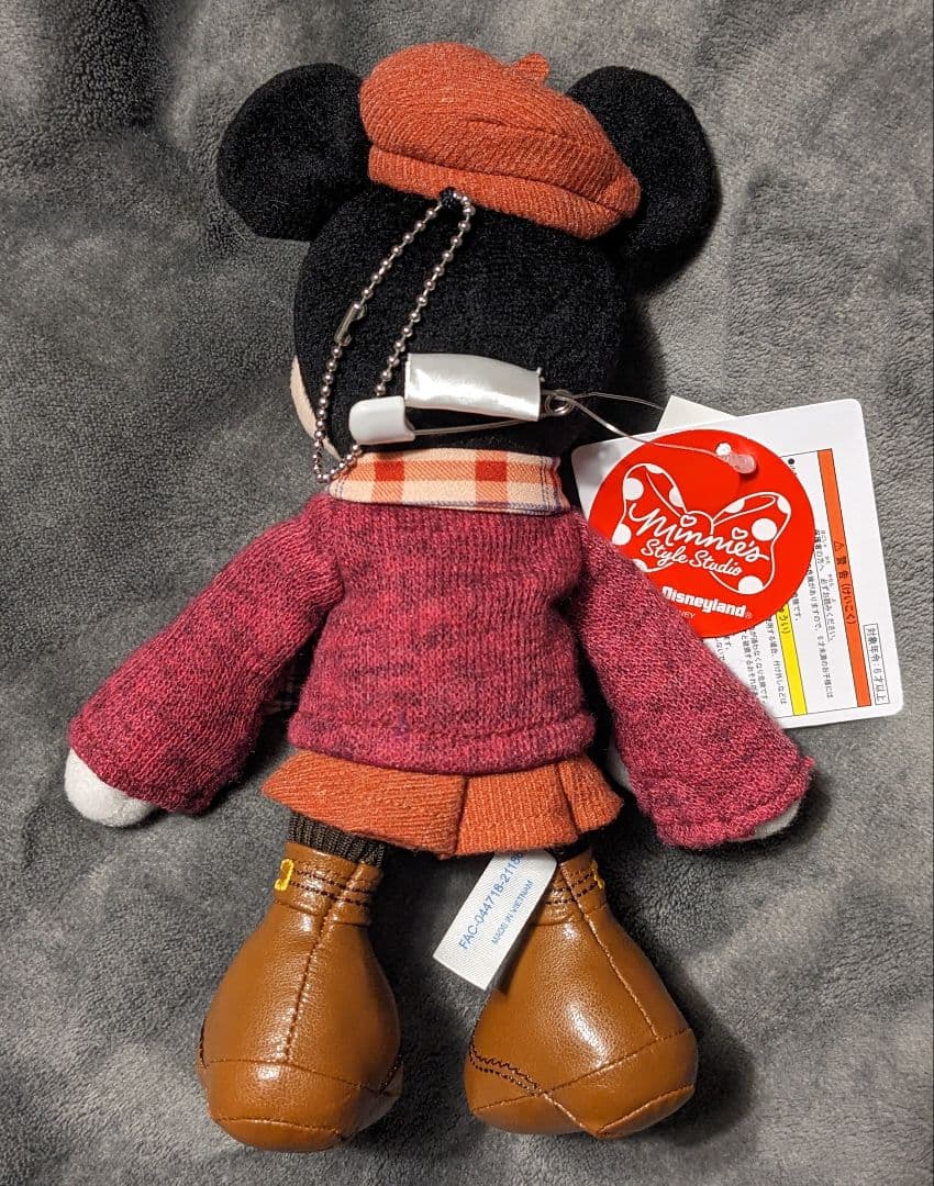 ミニーのスタイルスタジオぬいぐるみバッジ - メルカリ