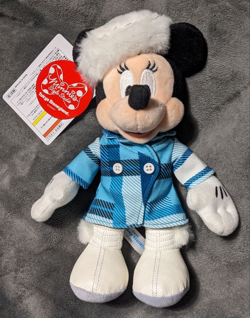 ミニーのスタイルスタジオぬいぐるみバッジ - メルカリ