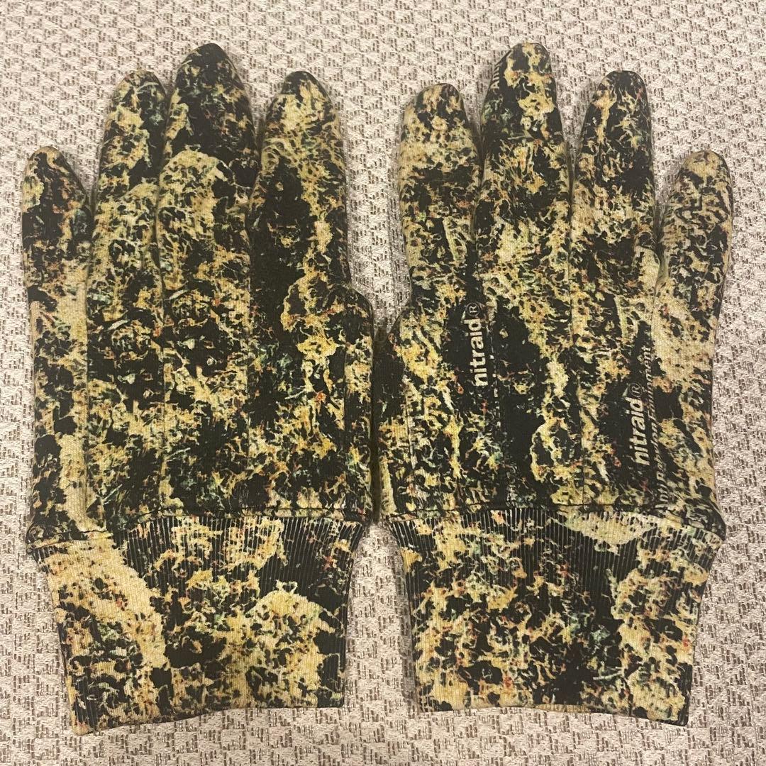 美品　nitraid ナイトレイド　リアルウィード グローブ 手袋 2026年最新】nitraid リアルウィードの人気アイテム - メルカリ