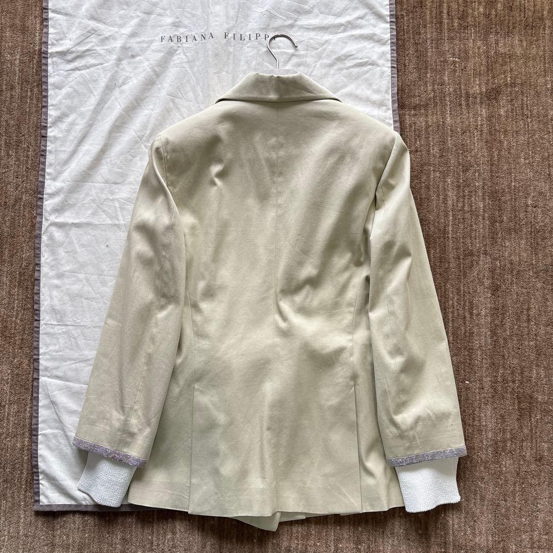 ファビアナ フィリッピ モニーレ装飾ジャケット - メルカリ