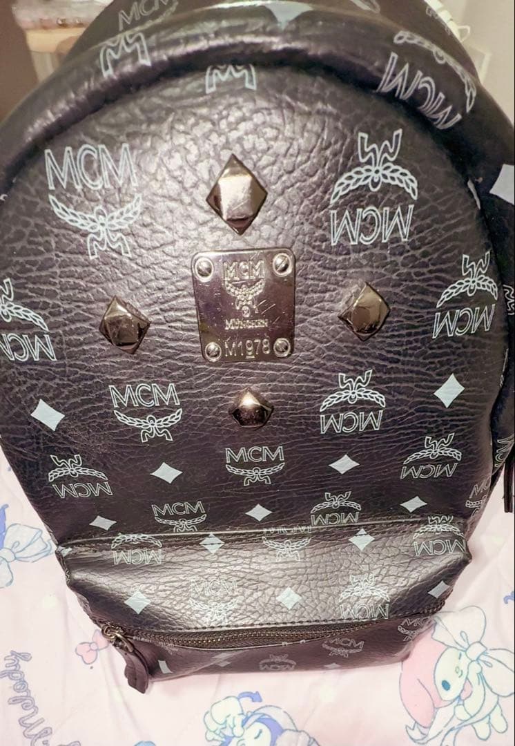 mcmバック MCM Mini Logo Chain Drawstring Bucket Bag BEETROOT PURPLE | eBay