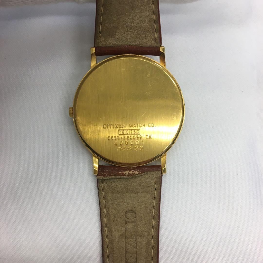 CITIZEN EXCEED シチズン エクシード 18K/750 稼働品 - メルカリ