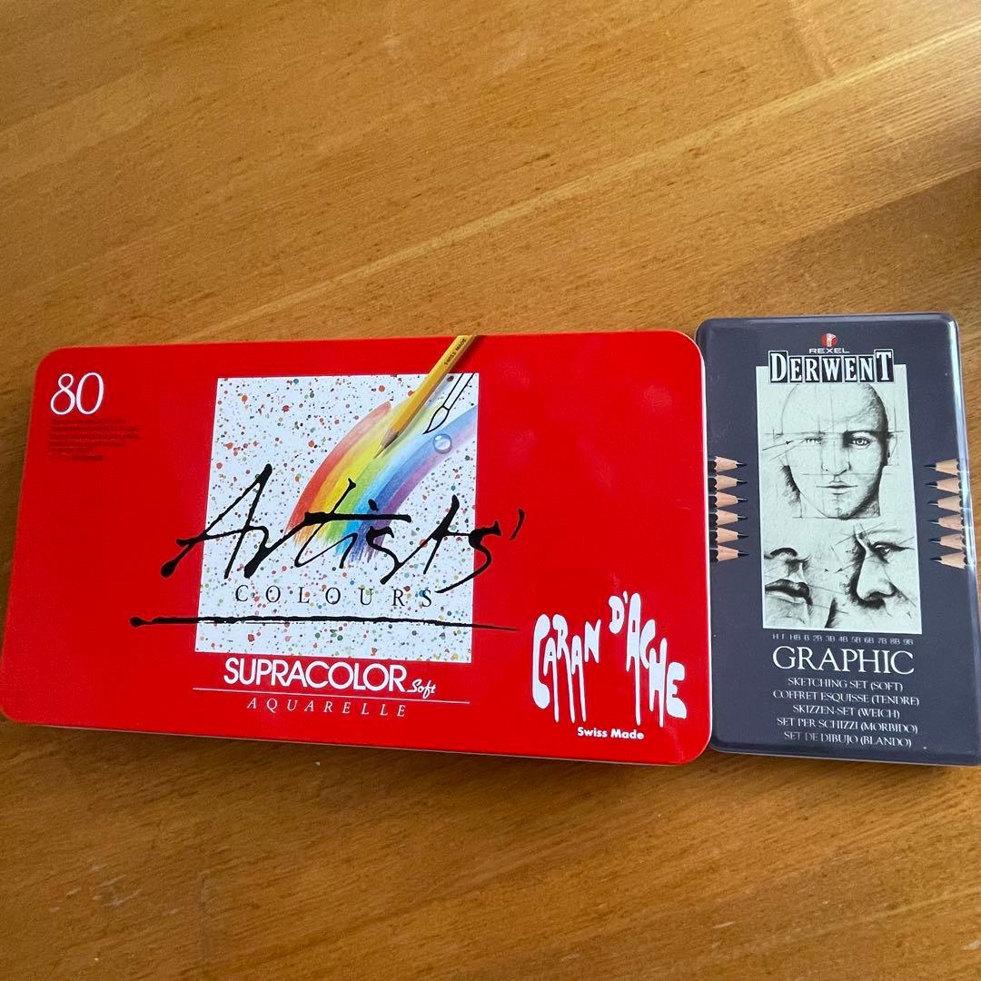 SALE★カランダッシュスプラカラーソフト色鉛筆80色DERWENT鉛筆12本 カランダッシュ】カランダッシュ スプラカラーソフト水溶性色鉛筆の