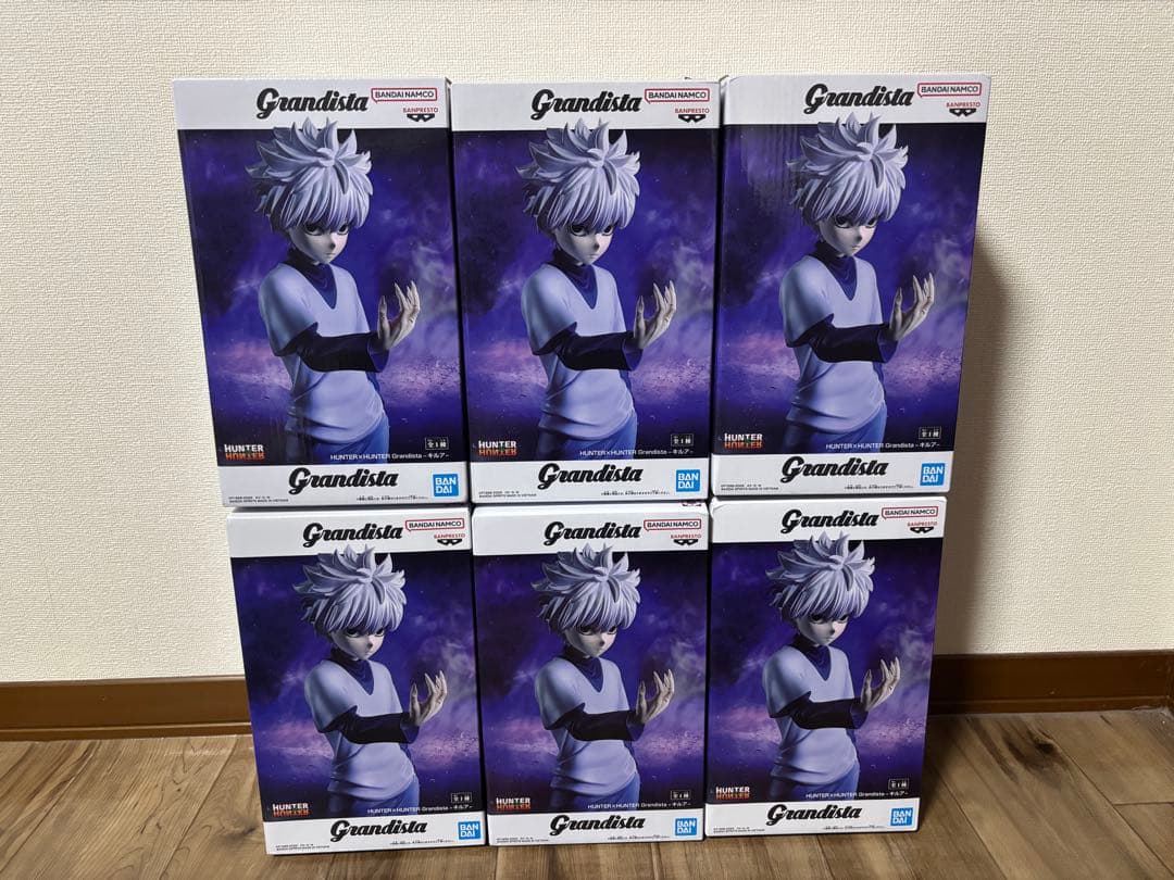 HUNTER x HUNTER Grandista キルア 6個セット ⑤ 2025年12月発売最新プライズ HUNTER×HUNTER Grandista-クラピカ