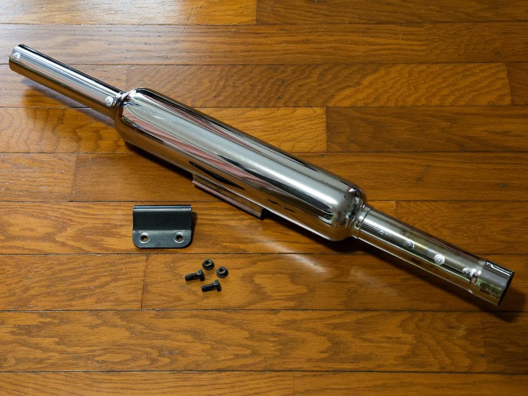 【中古】デイトナキャブトンマフラー　SR400FI用　車検対応　使用1週間程度 デイトナ スリップオン キャブトンタイプ マフラー ヤマハ SR400 FI