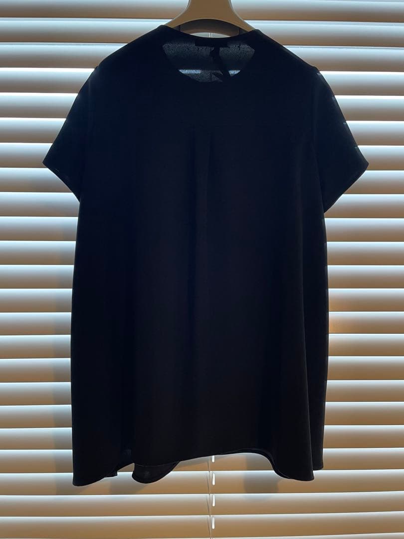 ナエマ様専用 yoko chan ハーフスリーブフリルトリムブラウス38 - メルカリ