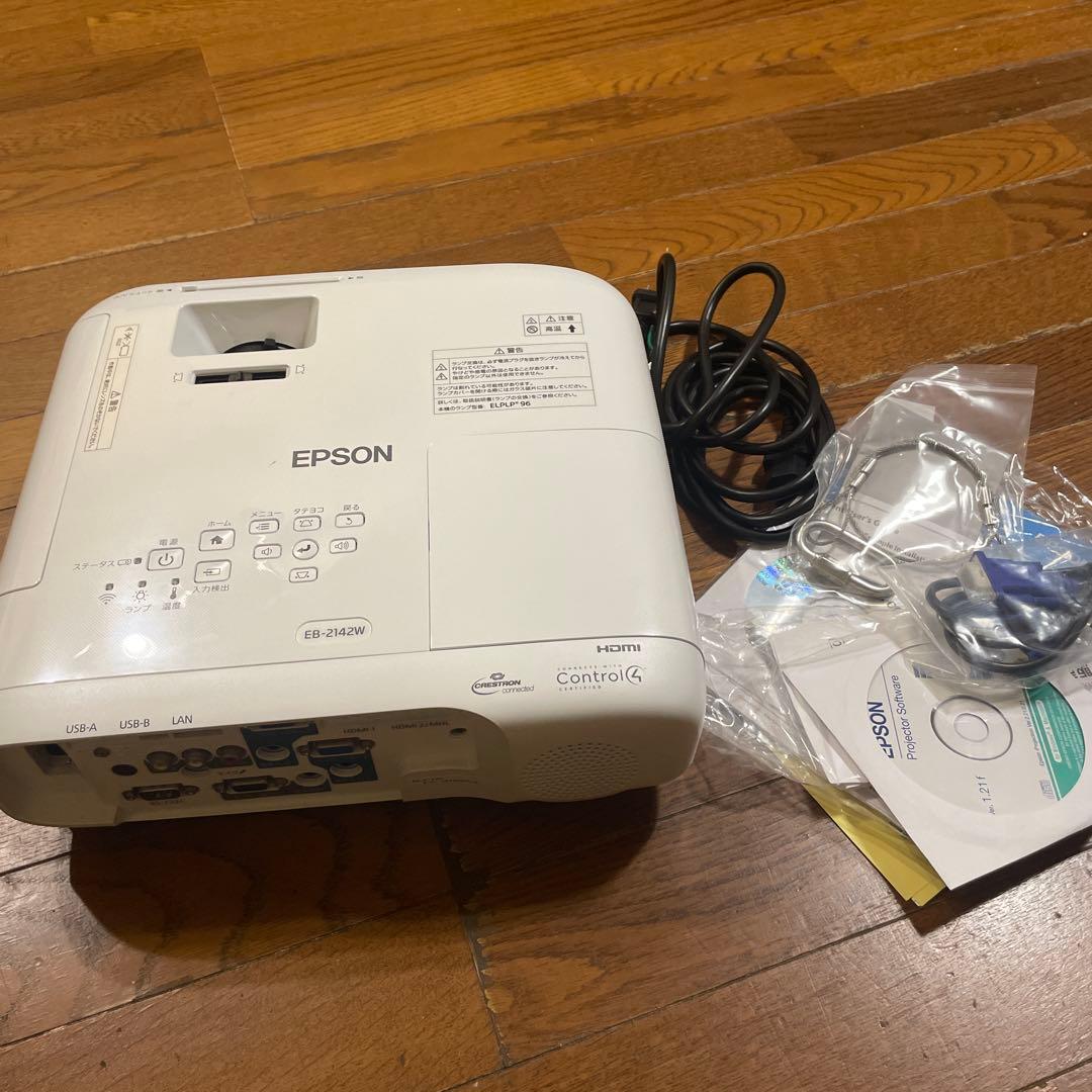 【やなぎもとさん専用】EPSON エプソン EB-2142W プロジェクター EPSON EB-FH54 ビジネスプロジェクター 3LCD搭載 コンパクト設計
