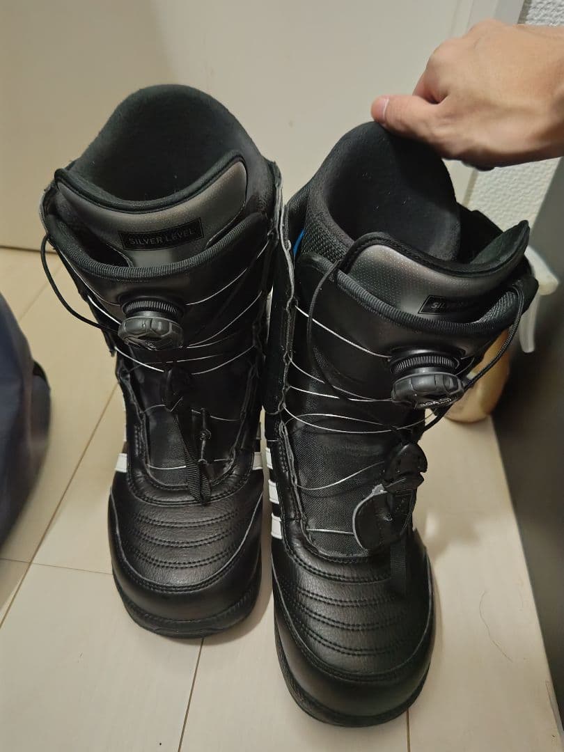 adidas スノーボードブーツ ブラック adidas (アディダス) スノーボードブーツ メンズ SIZE 28.5cm ブラック