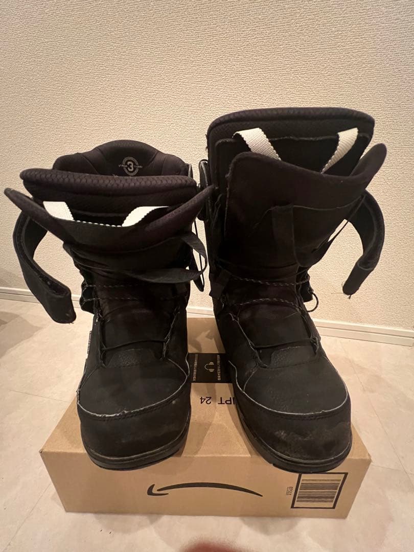 DEELUXE TEAM ID 22-23 ブラック スノーボードブーツ DEELUXE Team ID 22/23 Kevin Backstrom Signature Snowboard Boots