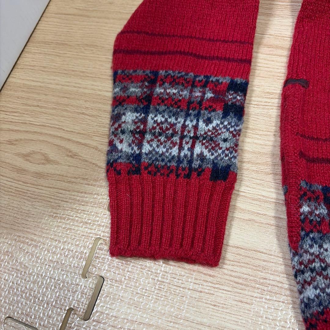 本日最終値下レアな美品】『Papas』シェットランドウール使用