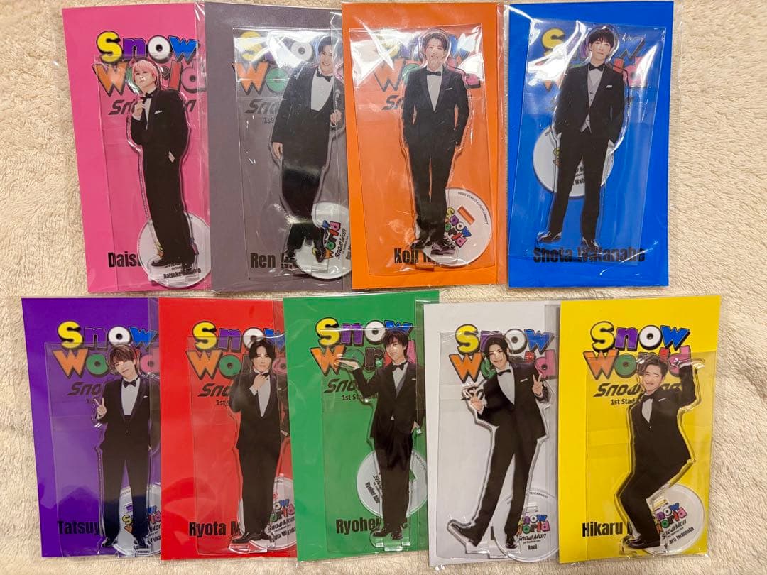  World アクスタ 国立 Man セット turbo-plus STOREにて「撮り下ろしアクスタコレクションvol.2」の販売