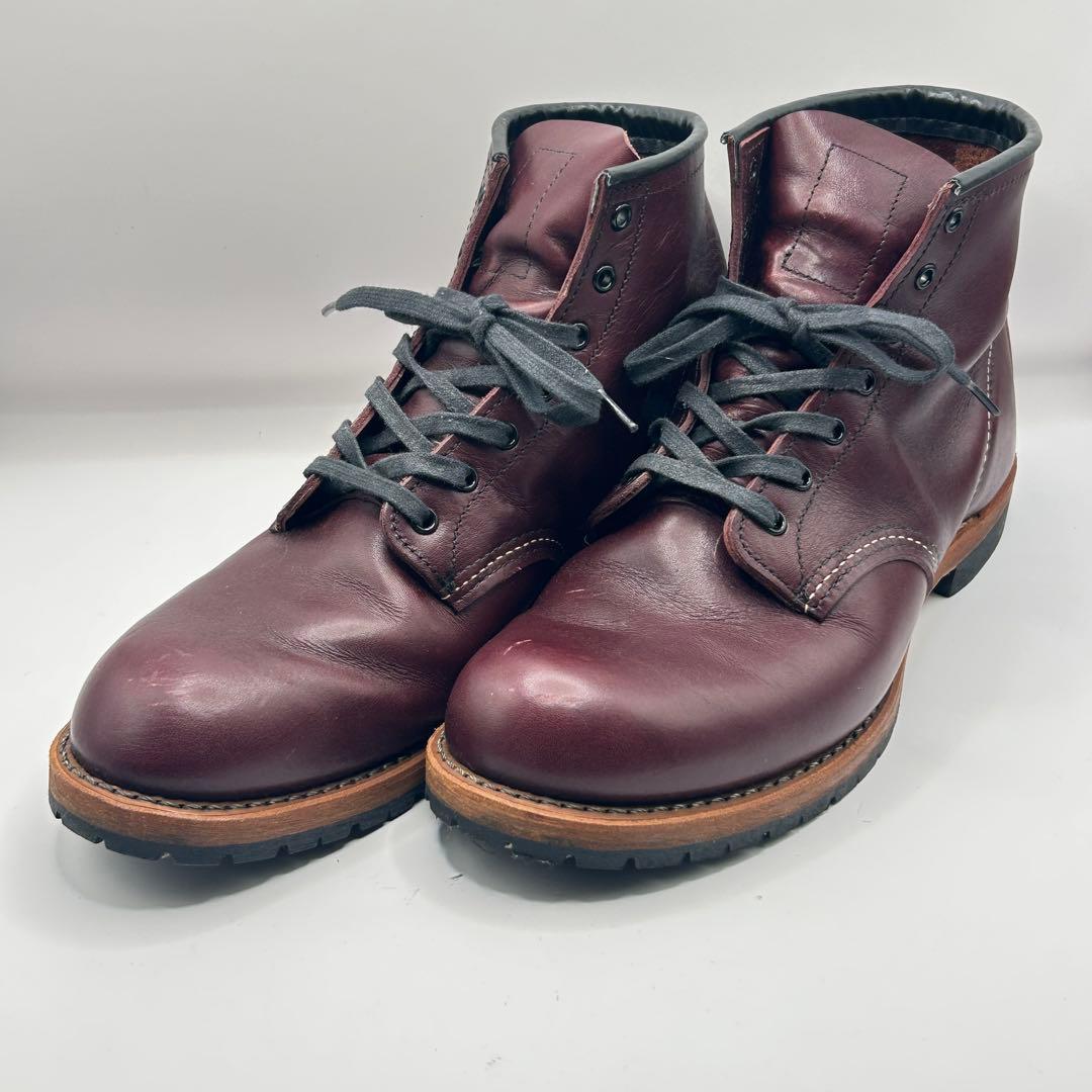 【希少品】RED WING 9011 ベックマン　ブラックチェリー ヴィンテージ ベックマン9011ブラックチェリーフェザーストーンってどんなブーツ