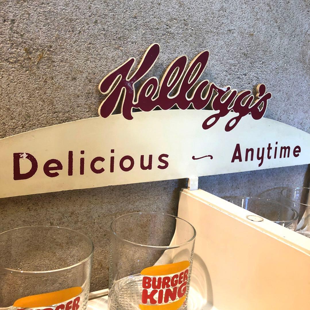 レア！ ケロッグ シェルフ ストアディスプレイ ラック アメトイ 看板