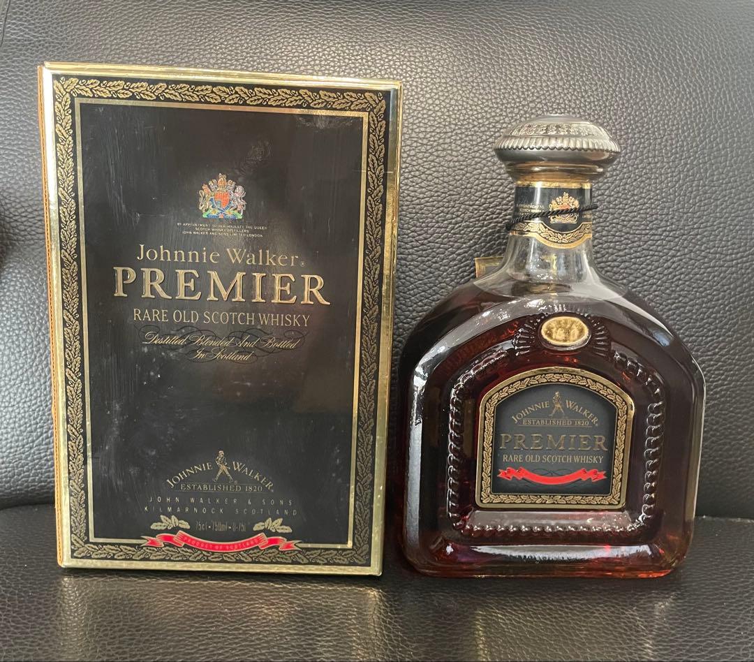 未開栓 Johnnie Walker PREMIER スコッチウイスキー 酒 Yahoo!オークション -「【premier」(スコッチ) (ウイスキー)の落札相場