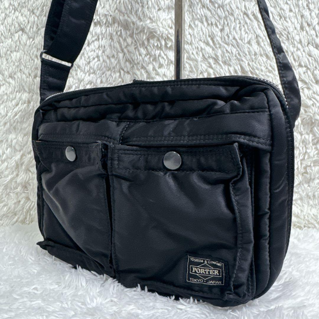 【未使用級】 PORTER ポーター タンカー 2層 ショルダーバッグ S クロ 2026年最新】Yahoo!オークション -ポータータンカー2wayの中古品・新品