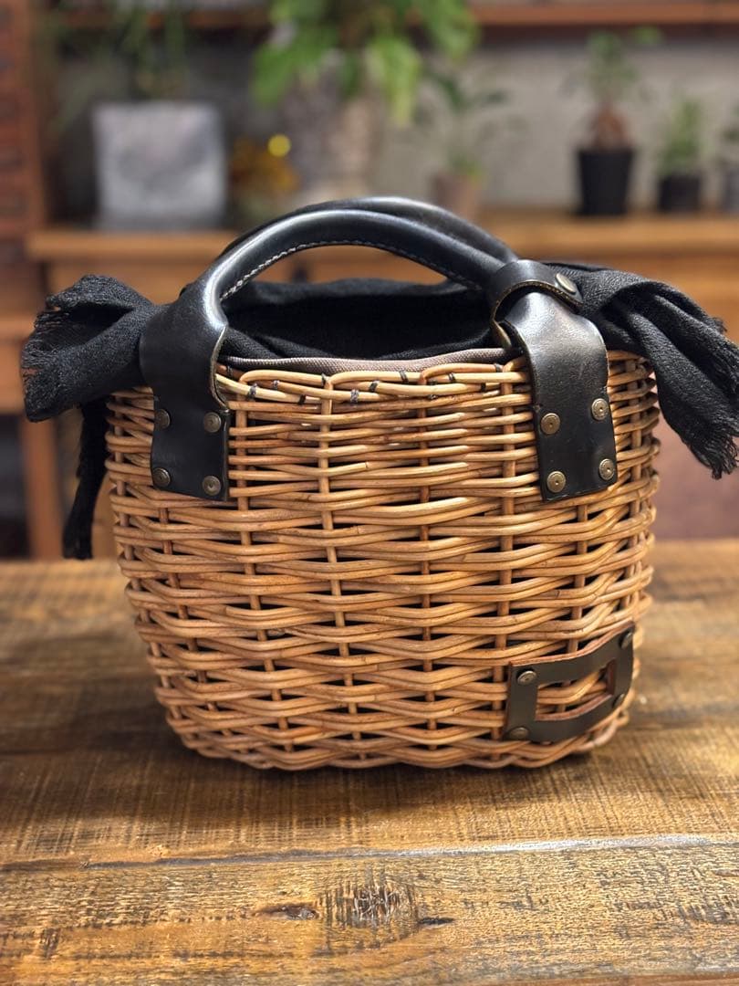 最終価格エバゴス2本編みバッグ ブライドルレザー