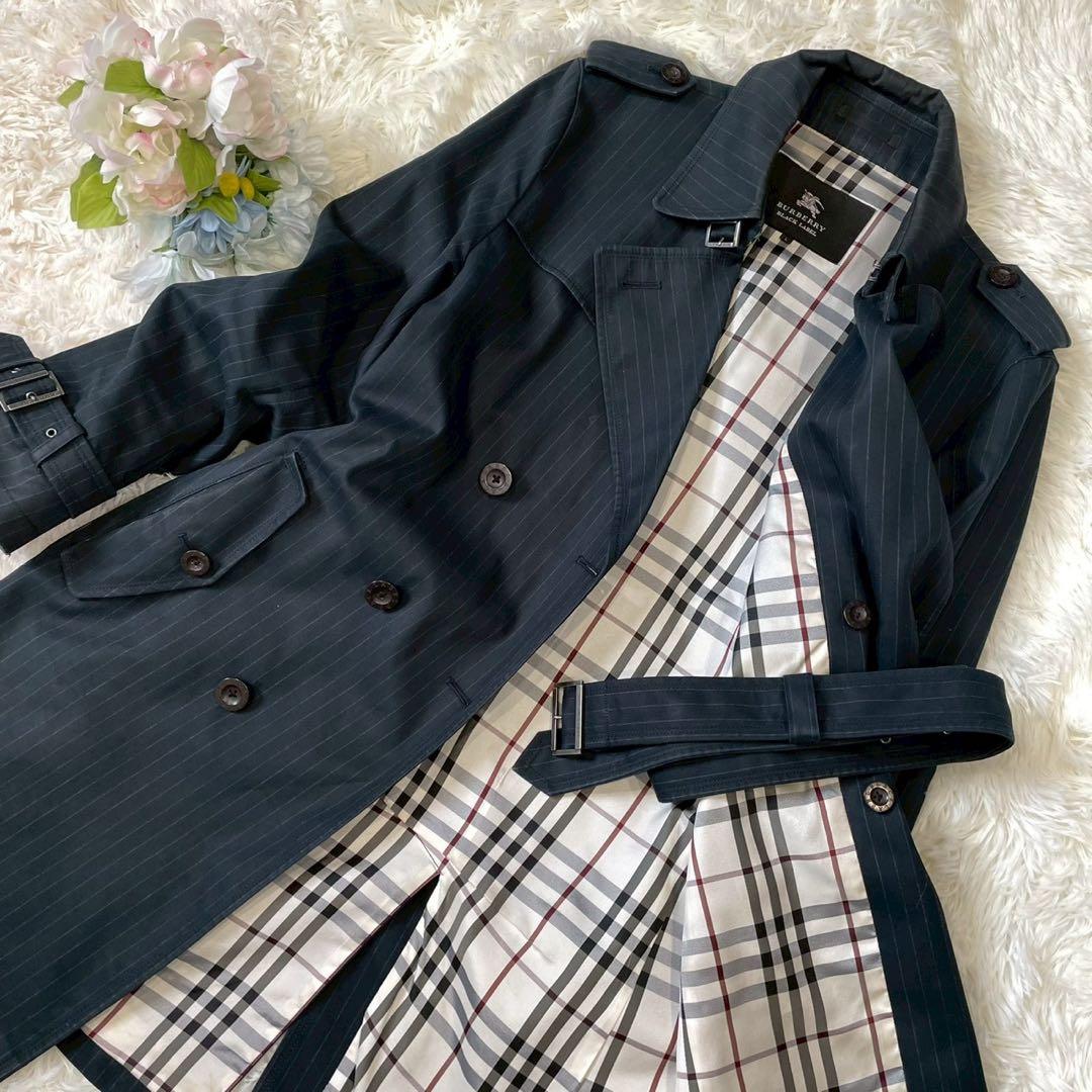 BARBERRY BLACKLABEL トレンチコート ストライプ ノバチェック BURBERRY BLACK LABEL / バーバリーブラックレーベル | ノバチェック
