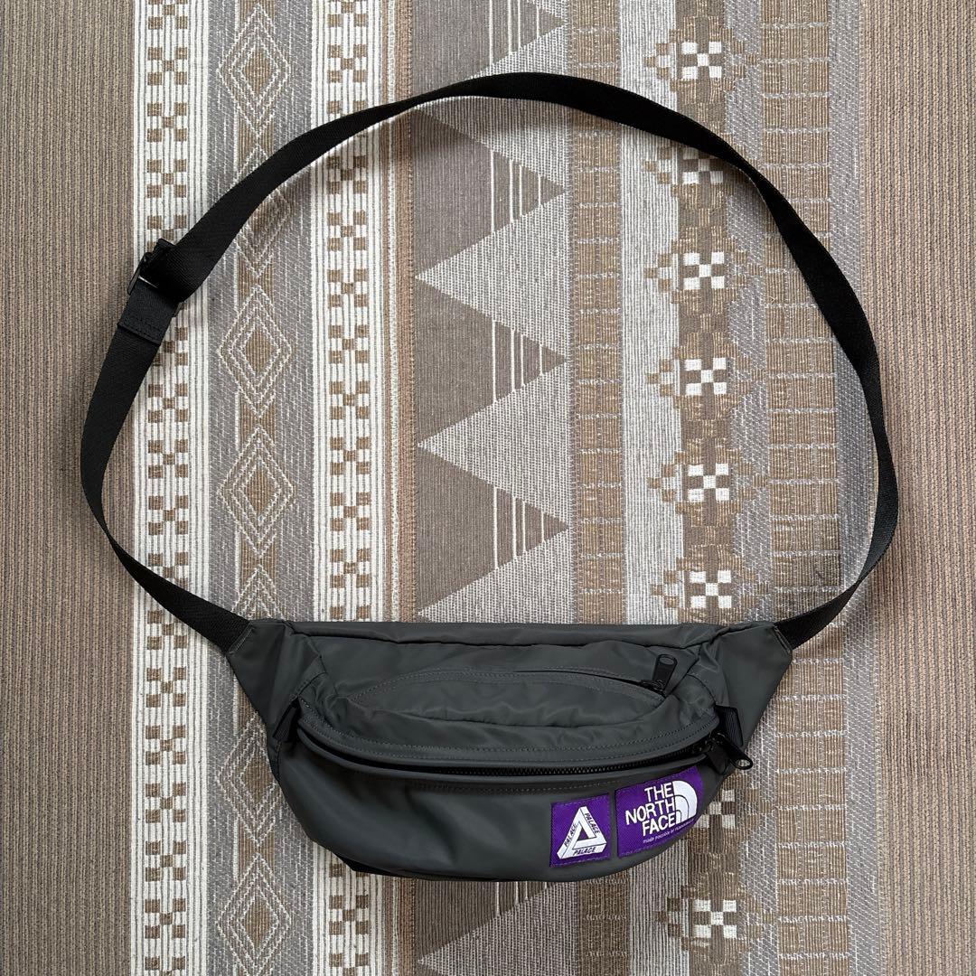 N*ィ様 ノースフェイス パレス Mountain Wind Waist Bag THE NORTH FACE Purple Label x PALACE Mountain Wind Waist Bag AH