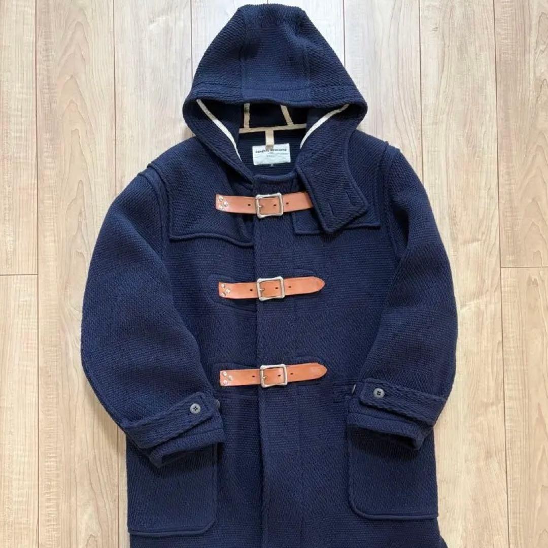ジェネラルリサーチ　ダッフルコート　ネイビー 373｜GENERAL RESEARCH ジェネラルリサーチのダッフルコートを使った