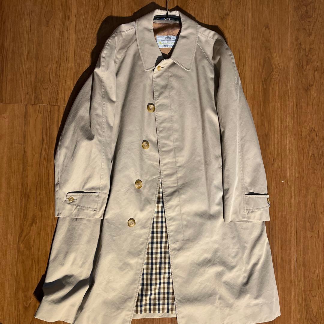 Aquascutum ステンカラーコート イングランド製 Aqua5 - メルカリ