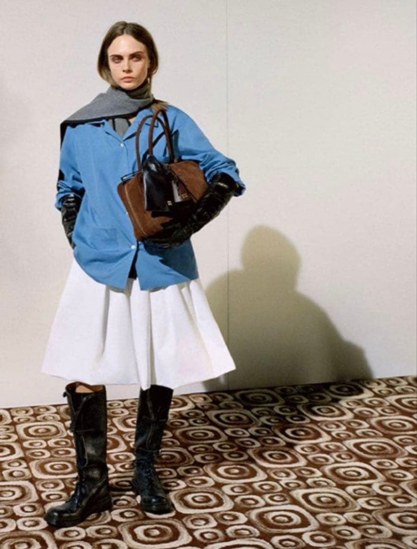 Miu Miu カシミアウールマフラー　グレーネイビー 楽天市場】MIUMIU ミュウミュウ マフラー 5FS048 2F8S レディース