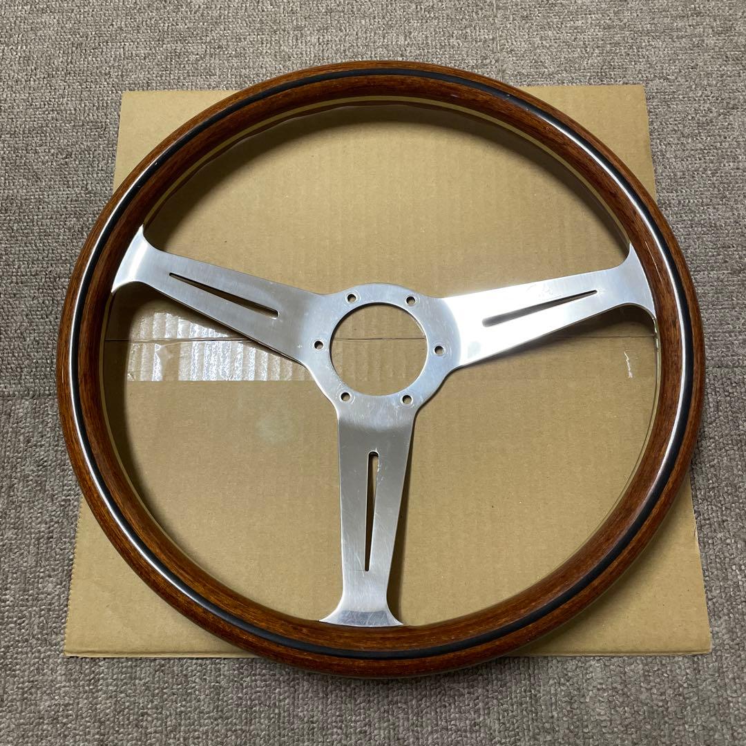 ナルディ　クラシック　当時物　ウッドステアリング　直径37cm ナルディ クラッシック ウッドステアリング 当時物｜Yahoo!フリマ（旧