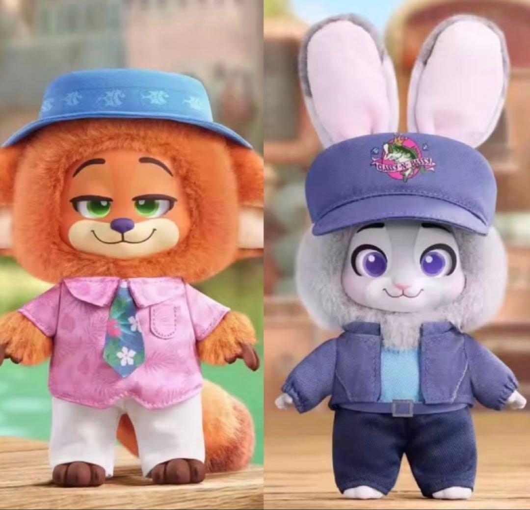 ニック・ワイルド＆ジュディ・ホップス ぬいぐるみセット - メルカリ