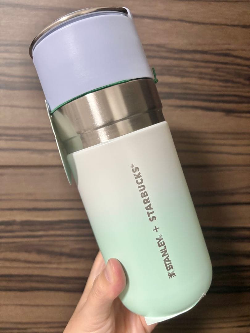 【STARBUCKS KOREA】×スタンレー サンクスフラワーステンレスボトル ☆韓国スタバ25フラワーマーケットスタンレーケンチャタンブラー