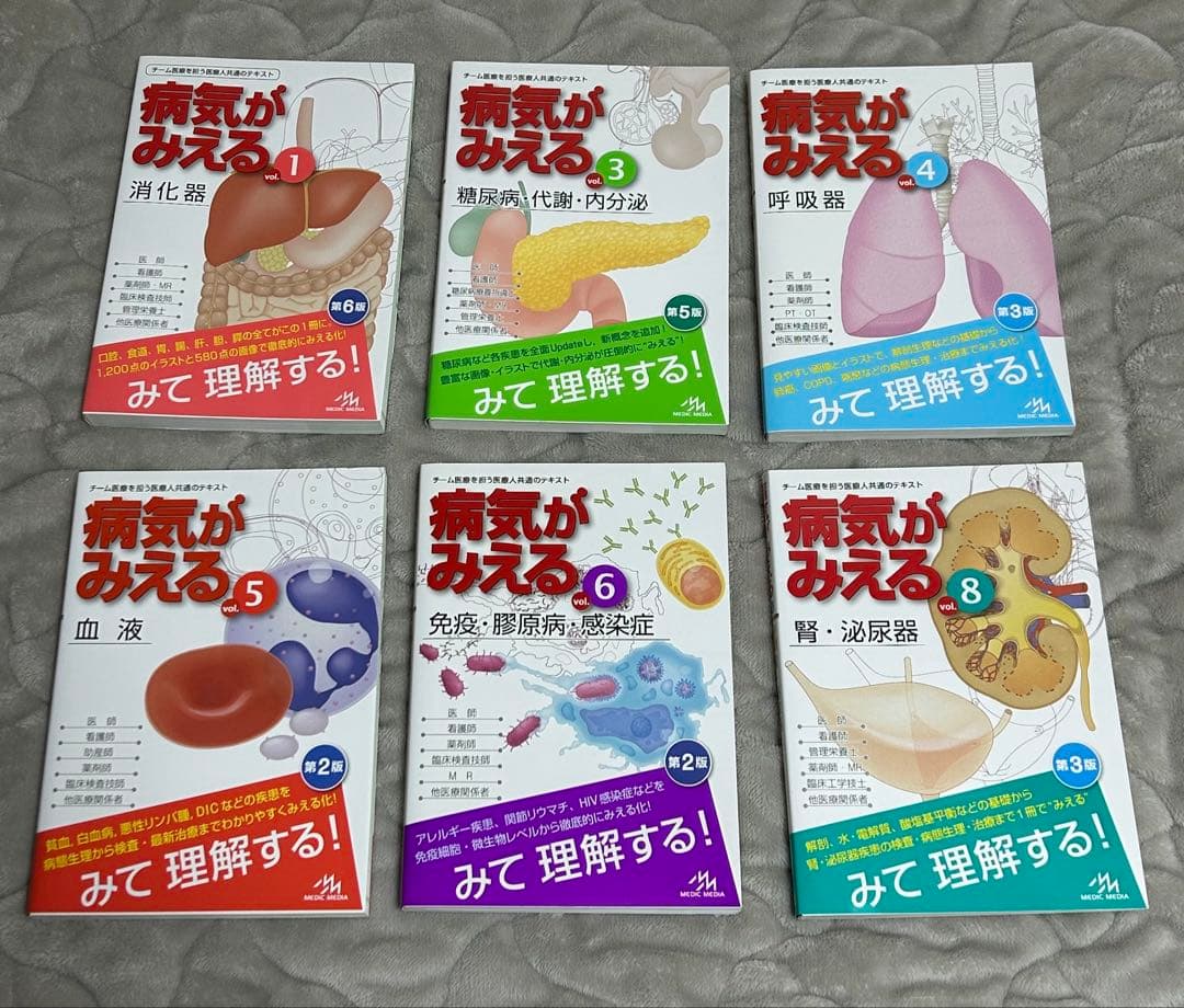 病気がみえる 134568巻セット 病気がみえる』まとめ買いのすゝめ | INFORMA by メディックメディア