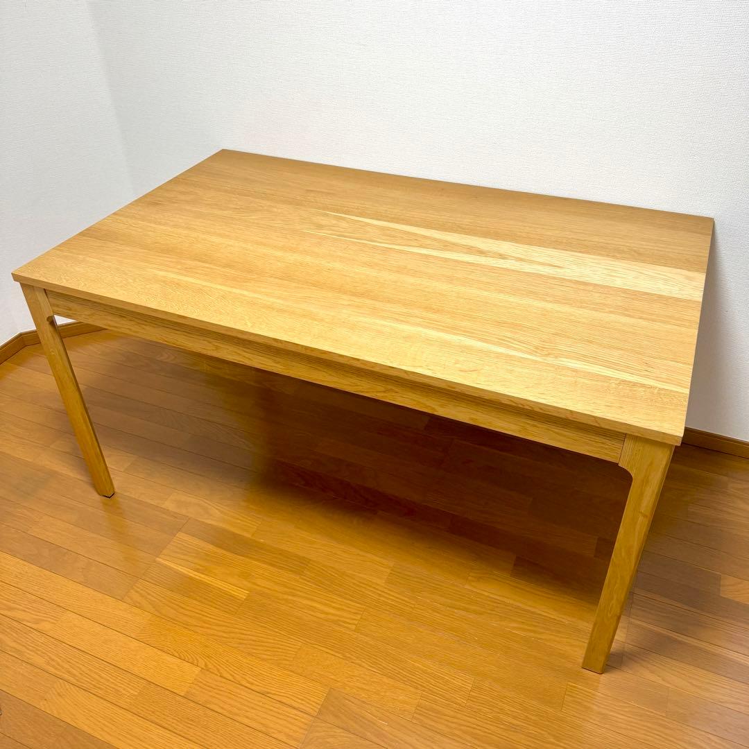 【廃盤/美品】IKEA KOFSTA ダイニングテーブル150×90 オーク SKOGSTA スコグスタ ダイニングテーブル, アカシア材 - IKEA