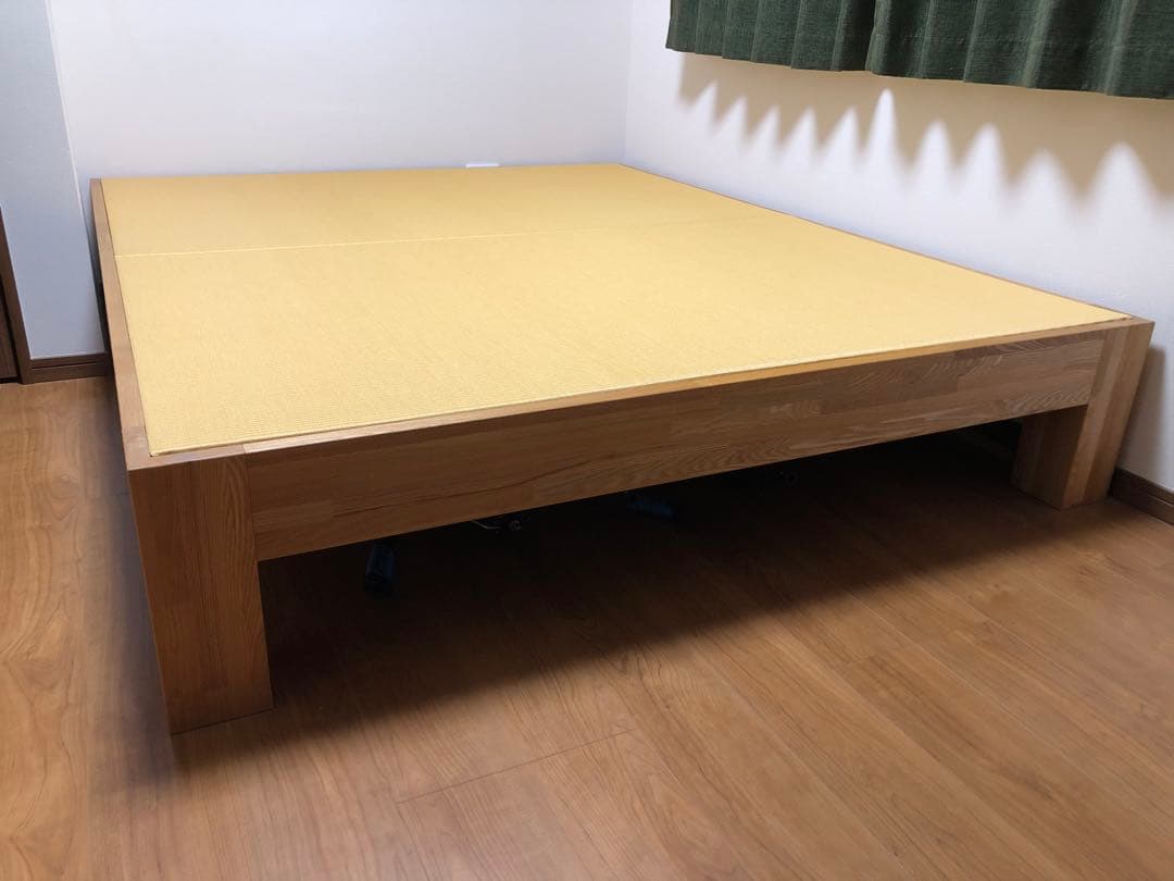 mukuta　飛騨フォレスト畳ベッドクイーンサイズ 飛騨家具 HIDA FOREST 飛騨フォレスト 畳ベッド 国産家具 無垢 ベッド