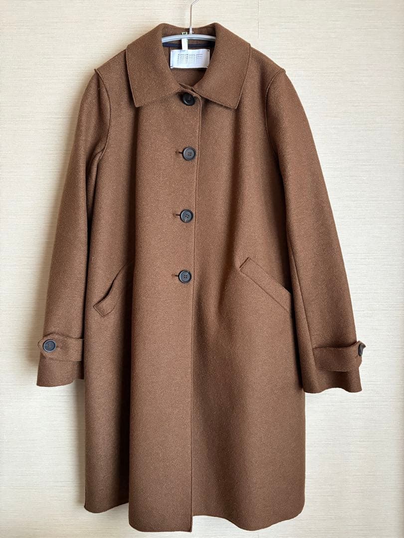 美品/ハリスワーフロンドン シングルカラーコート ブラウン 美品/ハリスワーフロンドン シングルカラーコート ブラウン - メルカリ