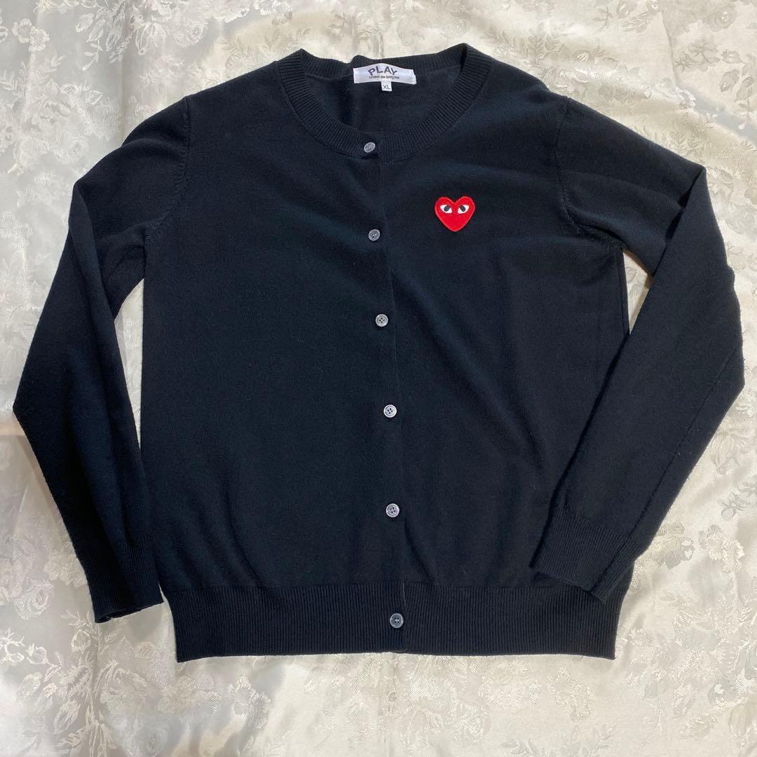 PLAY COMME des GARÇONS ブラックカーディガン XL 楽天市場】【COMME des GARCONS】コムデギャルソン プレイ PLAY ハート