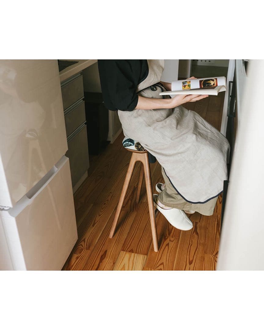 キッチンスツールNA H530 ミナ ペルホネン tanpopo khaki - メルカリ