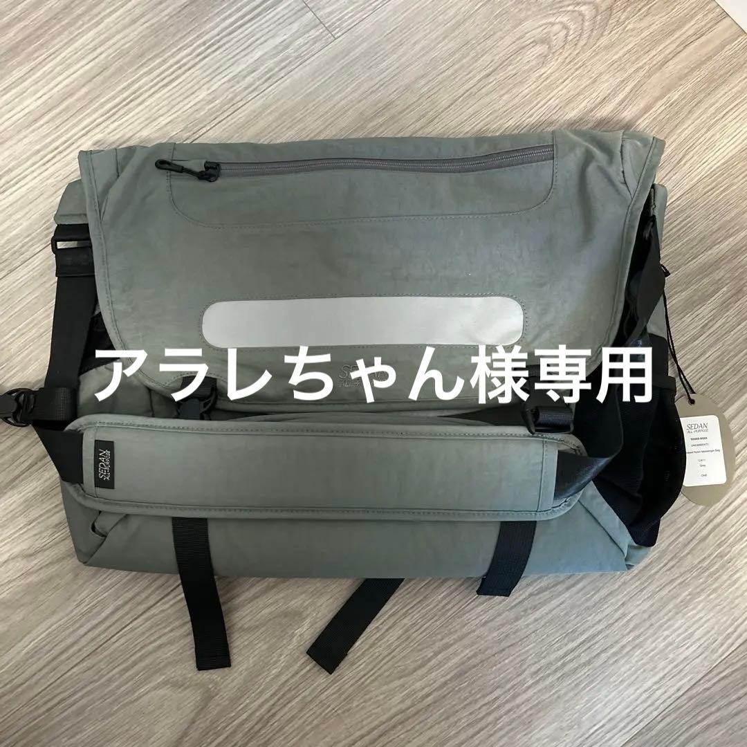 セダンオールパーパス Overdyed Messenger Bag OVERDYED NYLON MESSENGER BAG | SEDAN ALL-PURPOSE - セダンオール