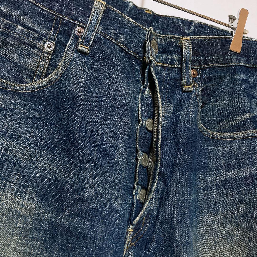 鬼ヒゲ 完璧 90s〜 リーバイス 日本製 503B デニム ジーンズ パンツ