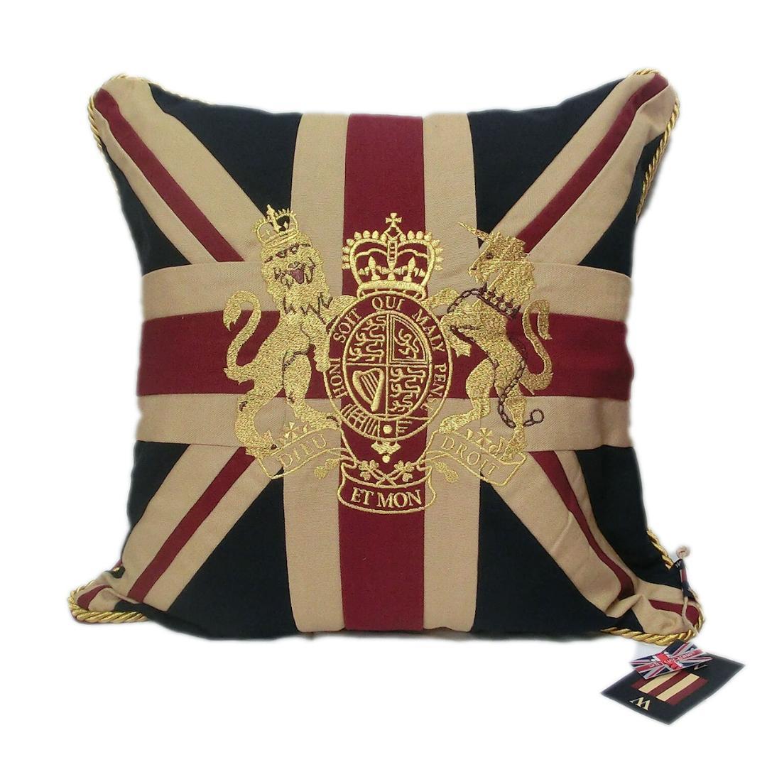 ラパントライオン英国国旗柄クッションカバー｜英国老舗ブランド（46×46cm） Amazon.co.jp: イギリス ユニオン ジャック 国旗柄 クッションカバー