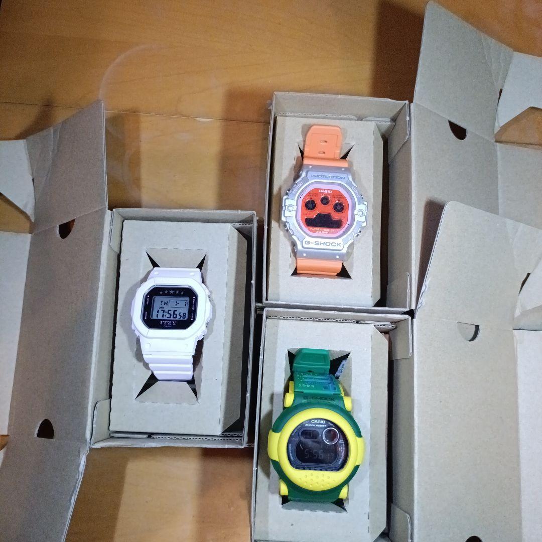新品　カシオ　G-SHOCK 3点　2026年福袋 1本あたり約3600円!? 約1万円で5万5000円分入ったド派手なG-SHOCKが3