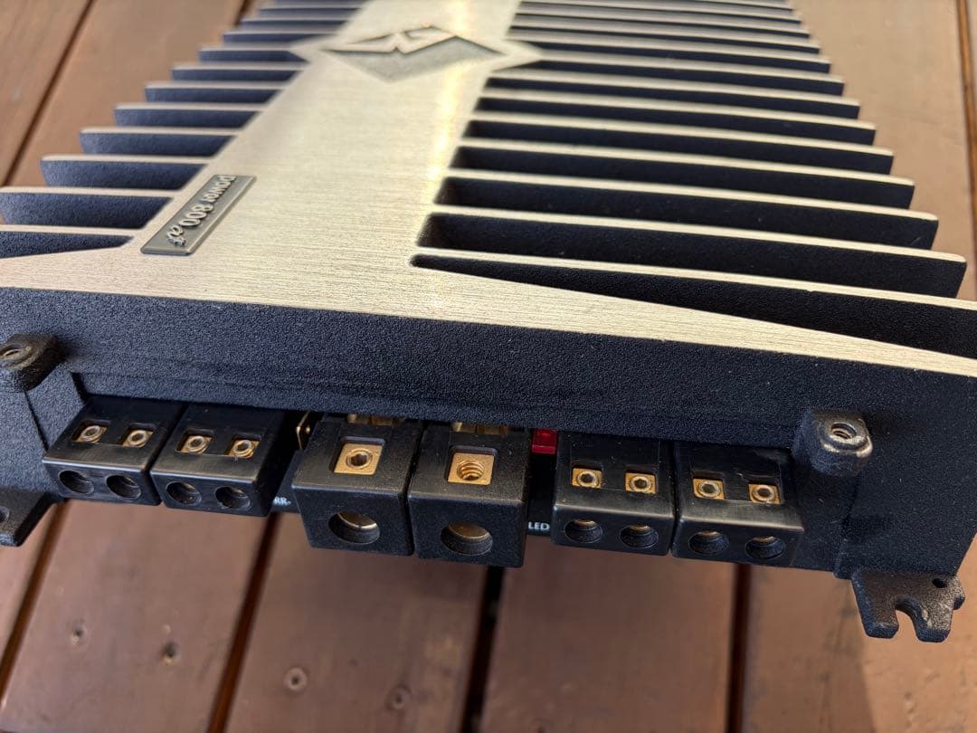 ロックフォード パワーアンプ POWER800a4 おにぎり 100w×4ch - メルカリ