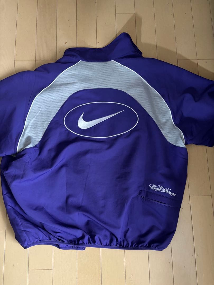Supreme × Nike Track Jacket \"Purple\"