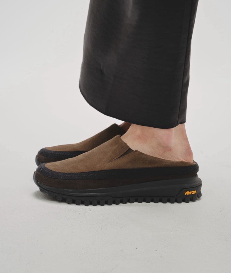 靴 TODAYFUL Vibramsole Leather Sabot TODAYFUL (トゥデイフル）Vibramsole Leather Sabot☆ 26秋冬予約