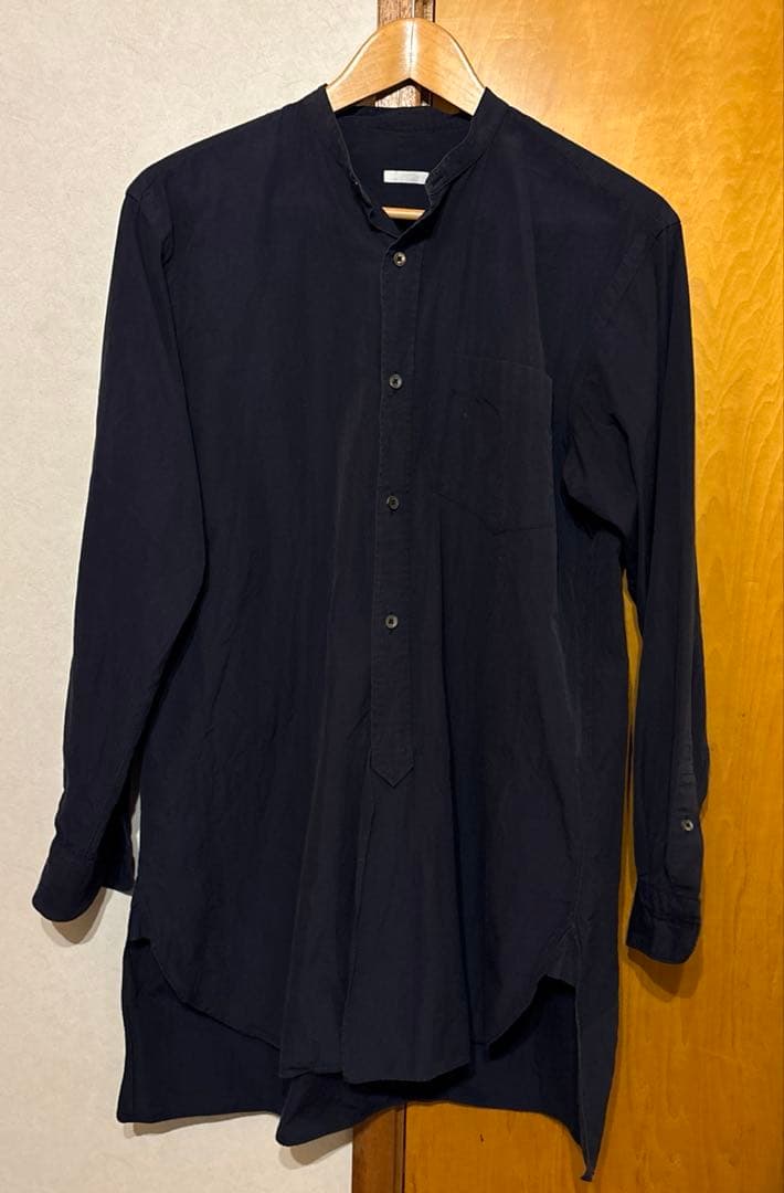 comoli コモリ バンドカラーシャツ COMOLI (コモリ) バンドカラーシャツ