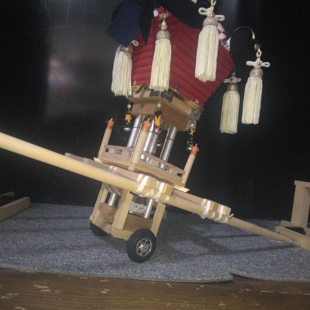 愛媛 東予 香川坂出地方 地方祭山車 太鼓台ミニチュア 郷土玩具