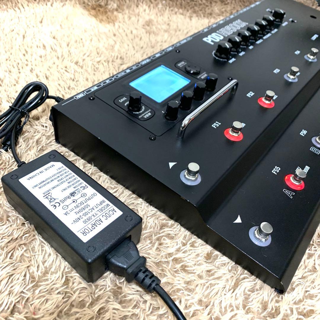 美品】LINE6 POD HD500X 動作確認済 社外適合ACアダプター付属 - メルカリ