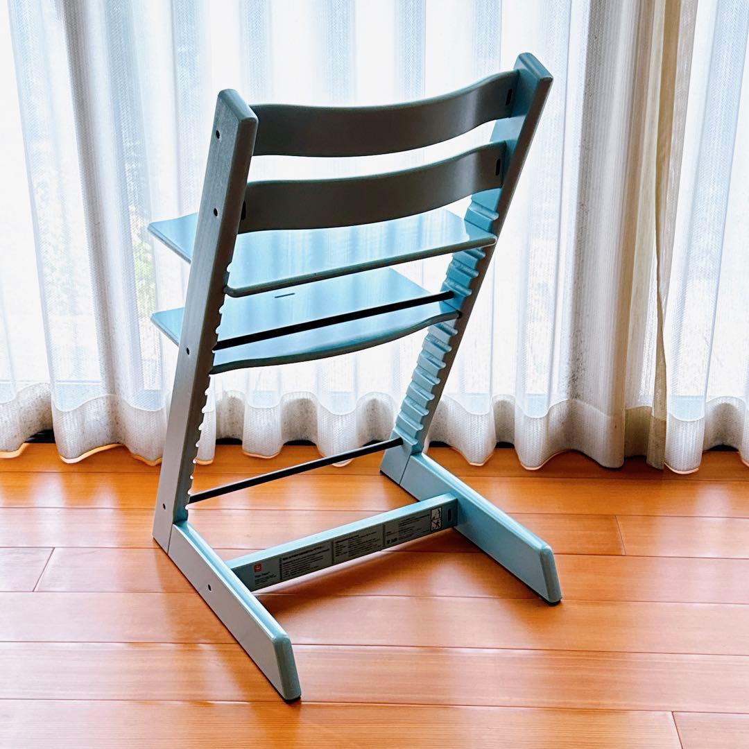 ストッケ トリップトラップ アクアブルー 6シリアル - メルカリ